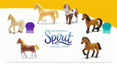 McDonalds Happy Meal TV commercial - DreamWorks Spirit: Riding Free