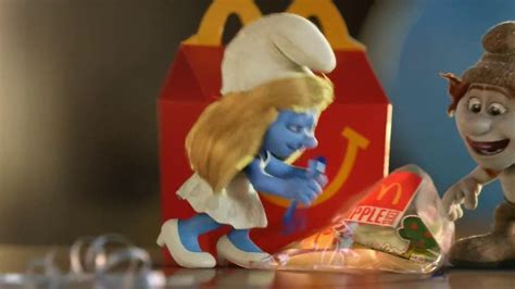 McDonalds Happy Meal TV commercial - The Smurfs 2
