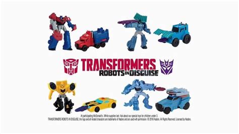 McDonald's Happy Meal TV Spot, 'Transformers: Robots in Disguise' featuring Mataeo Mingo