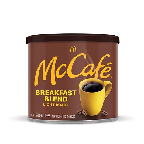 McDonald's McCafé Breakfast Blend Ground Coffee logo