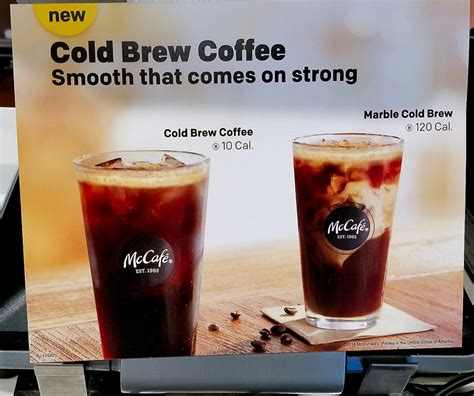 McDonald's McCafé Cold Brew Frozen Drinks logo