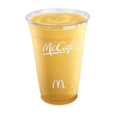 McDonald's McCafé Mango Pineapple Smoothie