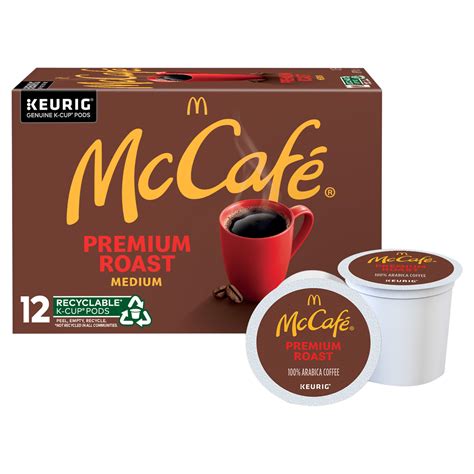 McDonald's McCafé Premium Roast K-Cups logo