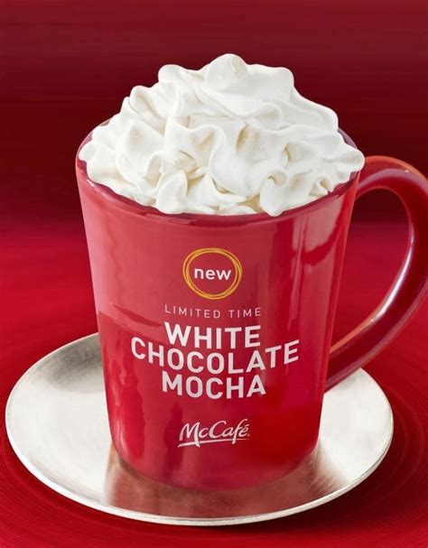 McDonald's McCafé White Chocolate Mocha