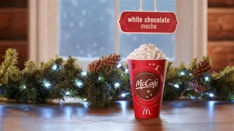 McDonald's McCafe White Chocolate Mocha TV Spot