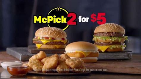 McDonald's McPick 2 commercials