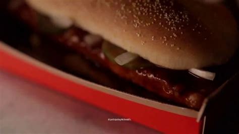 McDonald's McRib TV Spot, 'When to Be Popular' featuring Brian Cox
