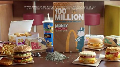 McDonald's Money Monopoly TV Spot, 'Prizes Are Coming'