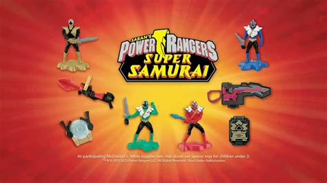 McDonald's Power Rangers Super Samurai Happy Meal TV Spot