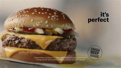 McDonald's Quarter Pounder TV Spot, 'Perfect Made Perfecter: Quality Beef'