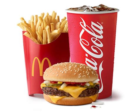 McDonald's Quarter Pounder With Cheese Extra Value Meal logo