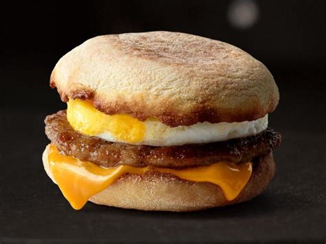 McDonald's Sausage McMuffin With Egg
