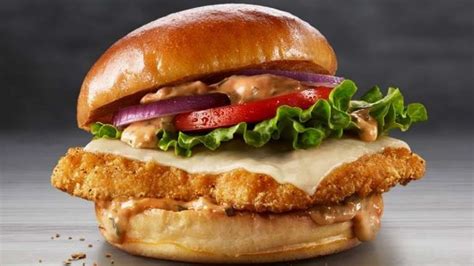 McDonald's Tomato Mozzarella Chicken Sandwich