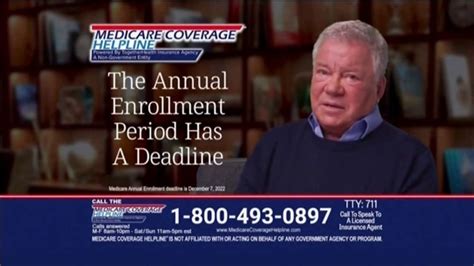 Medicare Coverage Helpline TV Spot, 'This Year It's Simple' Featuring William Shatner