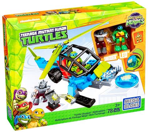 Mega Bloks Half-Shell Heroes Turtle Chopper logo