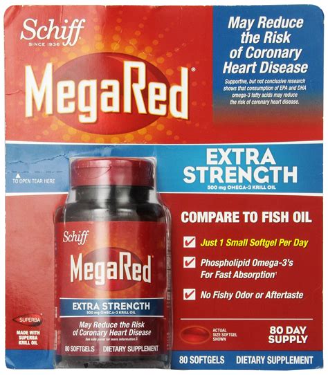 Mega Red Extra Strength Omega-3 Supplement commercials
