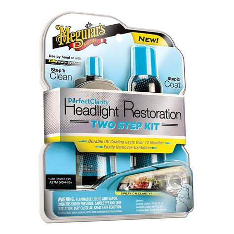 Meguiar's Two-Step Headlight Restoration Kit commercials
