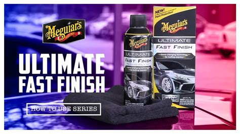 Meguiars Ultimate Fast Finish TV commercial - Super Fast