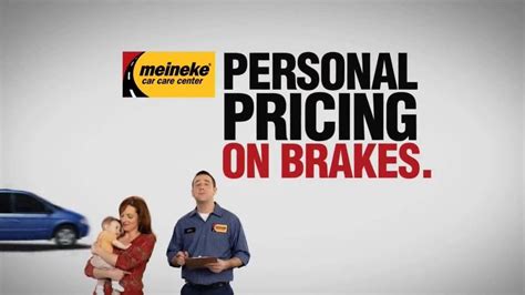 Meineke Car Care Centers TV Spot, 'Personal Pricing'