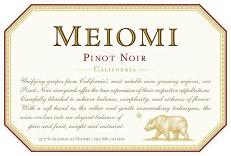 Meiomi Wines Pinot Noir logo