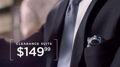 Men's Wearhouse Clearance Savings TV Spot, 'Select Suits and Shirts'