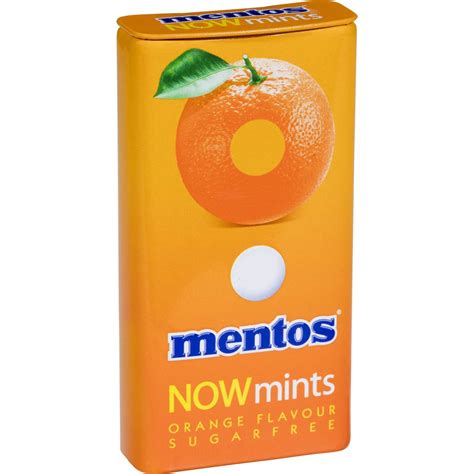 Mentos NOWMints Orange
