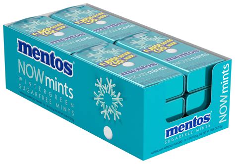 Mentos NOWMints Wintergreen commercials