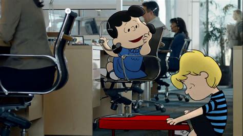 MetLife TV Spot, 'Call Center' Featuring Peanuts Characters featuring Sean Dwyer