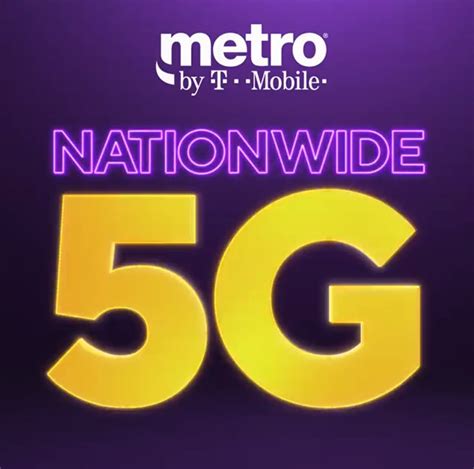 Metro by T-Mobile Unlimited Data 5G logo