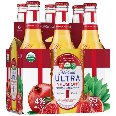 Michelob ULTRA Infusions Pomegranate & Agave logo
