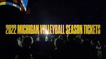 Michigan Athletics TV Spot, 'Volleyball: 2022 Season Tickets on Sale Now'