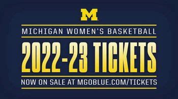 Michigan Athletics TV Spot, 'Women's Basketball: 2022-2023 Tickets' Song by All Good Folks created for Michigan Athletics