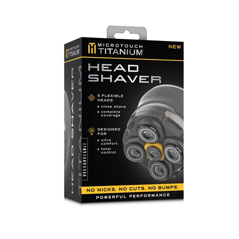 MicroTouch Max Titanium Head Shaver