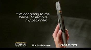 MicroTouch Titanium Trim TV commercial - The Way You Groom