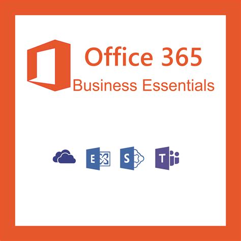 Microsoft Office Office 365 Business Essentials. logo