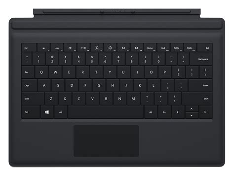 Microsoft Surface Black Type Cover logo