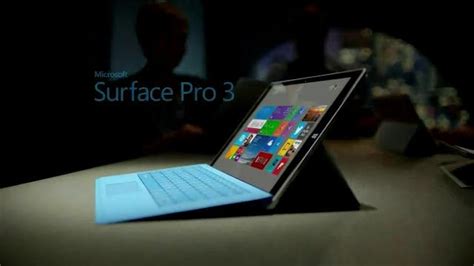 Microsoft Surface Pro 3 TV commercial - The Tablet That Can Replace Your Laptop