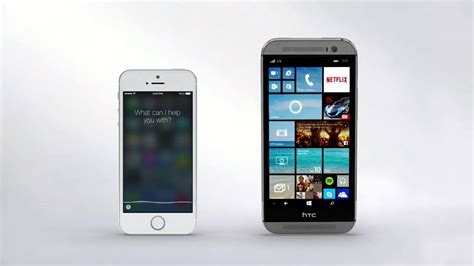 Microsoft Windows HTC One Phone TV Spot, 'Siri vs. Cortana: Mirror Mirror'