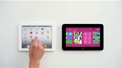 Microsoft Windows Tablet TV commercial