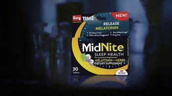 MidNite Time Release Melatonin TV Spot, 'Another Sleepless Night' created for MidNite