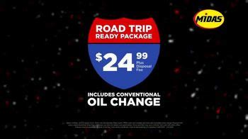 Midas TV Spot, 'Get There: $24.99 Road Trip Ready Package' created for Midas