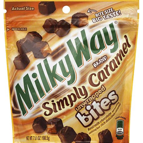 Milky Way Simply Caramel Bites logo