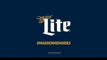 Miller Lite TV Spot, 'Madden Memories: Thank You' created for Miller Lite