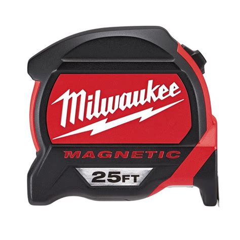 Milwaukee 25 ft. Magnetic Tape Measure With Free General Contractor Tape Measure commercials
