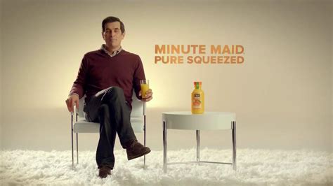 Minute Maid Pure Squeezed TV Spot, 'Cue Cards' Featuring Ty Burrell