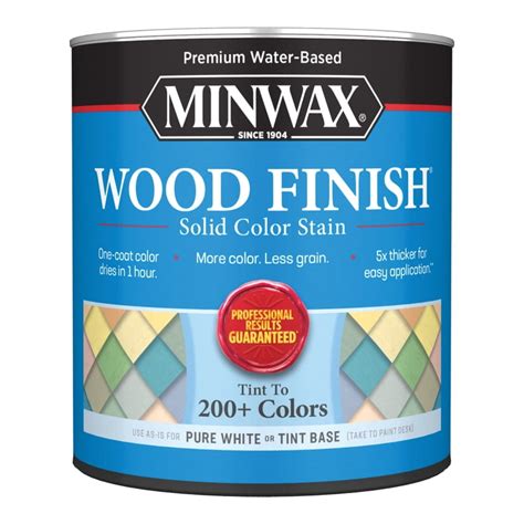 Minwax Wood Finish Water-Based Solid Color Stain