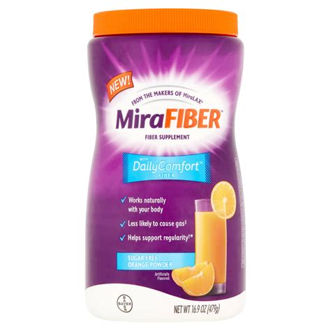 MiraFIBER Daily Comfort Orange Powder