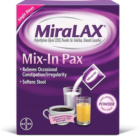 MiraLAX Mix-In Pax logo