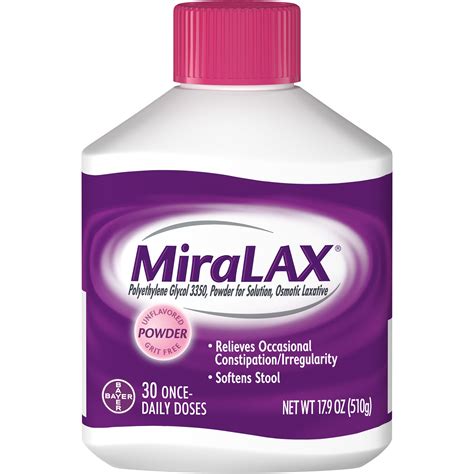 MiraLAX commercials