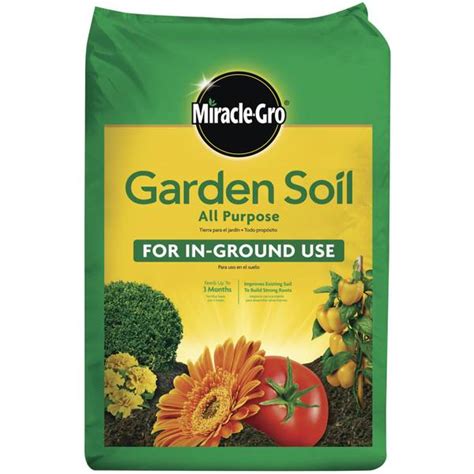 Miracle-Gro All-Purpose Garden Soil for In-Ground Use